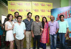 The Cast and Crew Of Bobby Jasoos promote their film at Radio Mirchi
