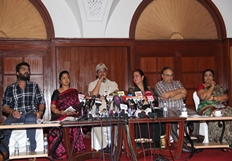 Nadigar Sangam Press Meet Simbu Team Photos