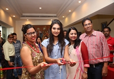 Neha Deshpande at Akritti Elite Exhibition Launch Photos