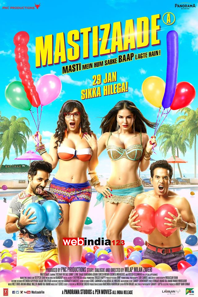 Sunny Leone Masti Sex Mp4 - Mastizaade Bollywood Movie Trailer | Review | Stills
