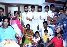 RGG Team Celebrating Diwali In Care Center At Kukatpally