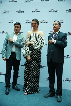 Deepika Padukone Launches Tissot Bella Ora in City
