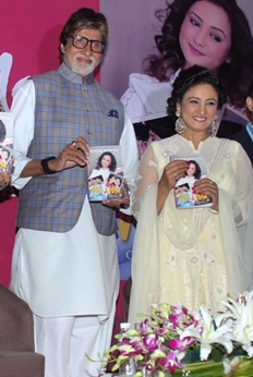 Amitabh Bachchan launches Divya Dutta's book