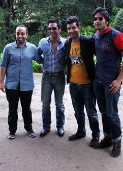Fukrey team interactive session with Whistling Woods students - Stills
