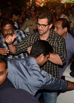 Hrithik Roshan at Special screening of film Krrish 3 - Stills