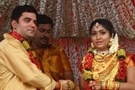 Navya Nair with Santhosh Menon