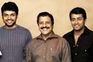 Sivakumar with Surya and Karthi