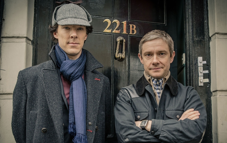 Benedict Cumberbetch, Martin Freeman Benedict Cumberbetch, Martin Freeman