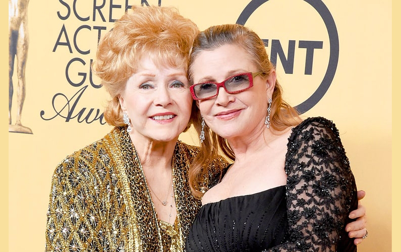 Debbie Reynolds, Carrie Fisher Debbie Reynolds, Carrie Fisher
