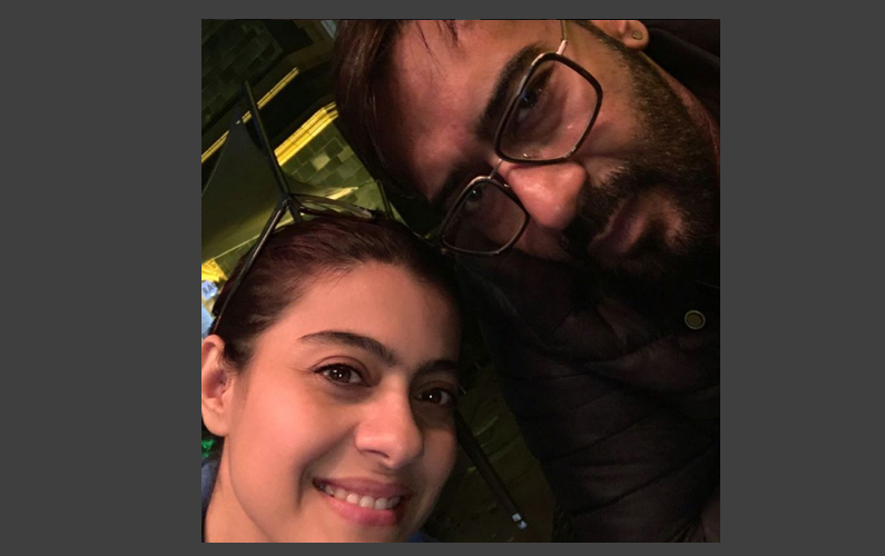 Kajol and Ajay Devgan.