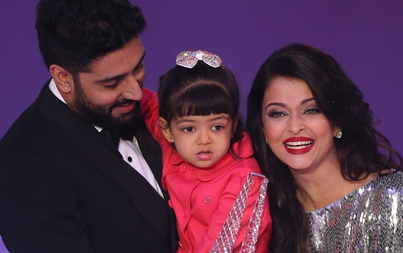 Abhishek Bachchan ,Aaradhya and Aishwarya Abhishek Bachchan ,Aaradhya and Aishwarya