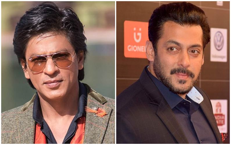 SRK sings birthday song for Salman Khan