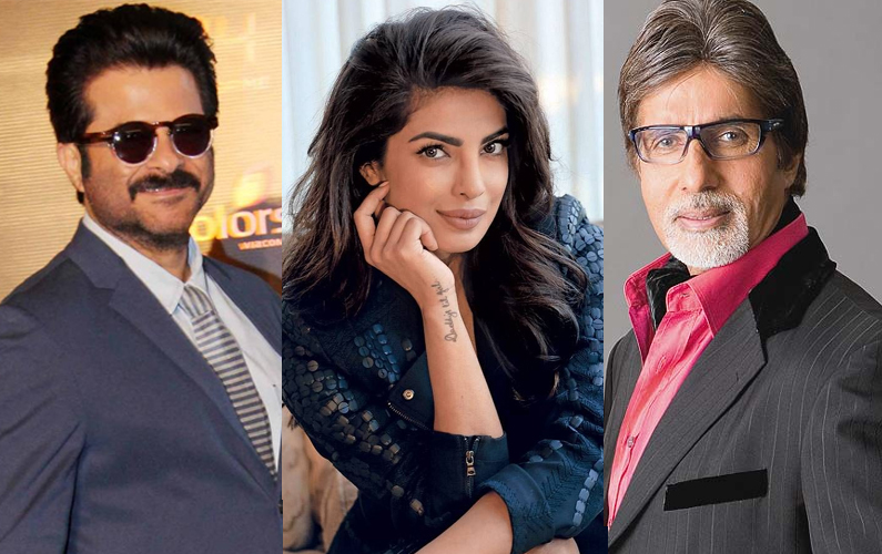 Anil Kapoor, Priyanka Chopra and Amitabh Bachchan Anil Kapoor, Priyanka Chopra and Amitabh Bachchan