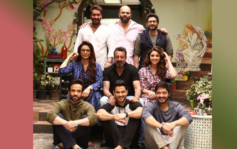 Sanjay Dutt,Parineeti
Chopra, Tabu, Tusshar Kapoor, Kunal Kemmu and Shreyas Talpade, Rohit Shetty