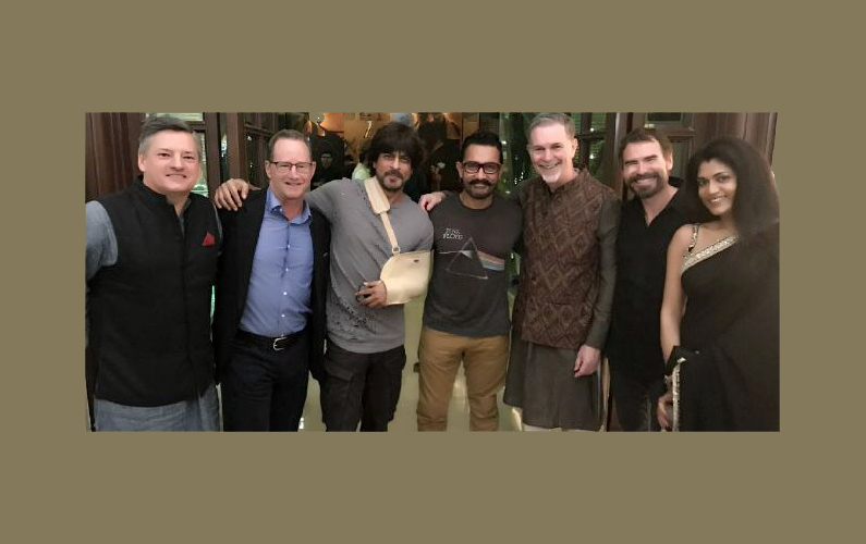 Shah Rukh Khan and Aamir Khan Shah Rukh Khan and Aamir Khan
