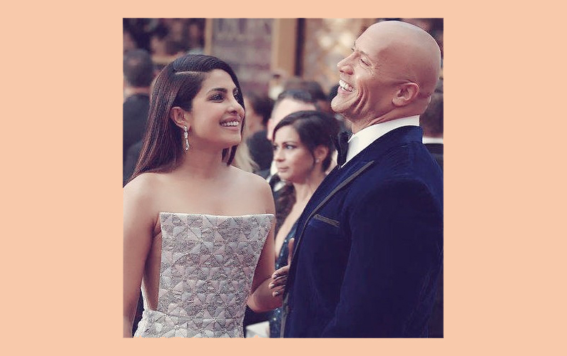 Priyanka Chopra, Dwayne Johnson Priyanka Chopra, Dwayne Johnson