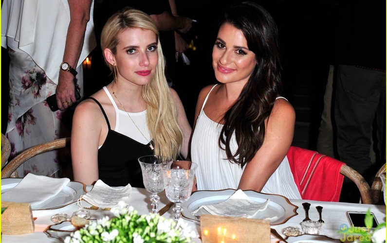 Emma Robert, Lea Michele Emma Robert, Lea Michele