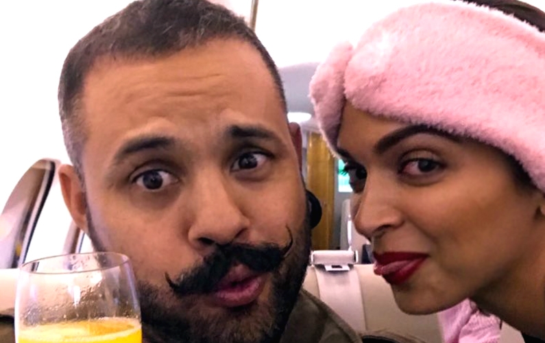Daniel Bauer, Deepika Padukone Daniel Bauer, Deepika Padukone