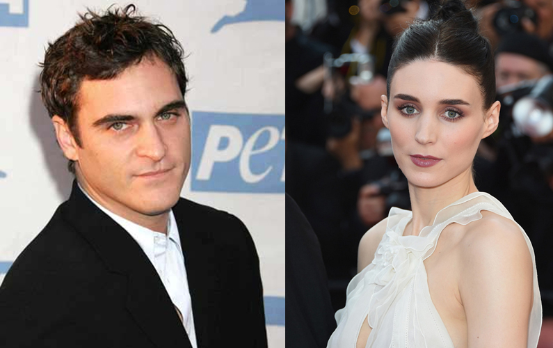 Joaquin Phoenix, Rooney Mara Joaquin Phoenix, Rooney Mara
