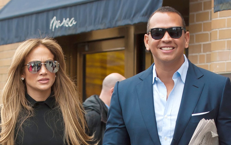 Jennifer Lopez with Alex Rodriguez Jennifer Lopez with Alex Rodriguez