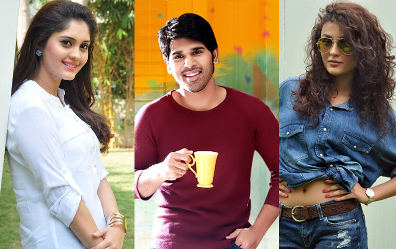 Surbhi, Allu Sirish and Seerat Kapoor Surbhi, Allu Sirish and Seerat Kapoor