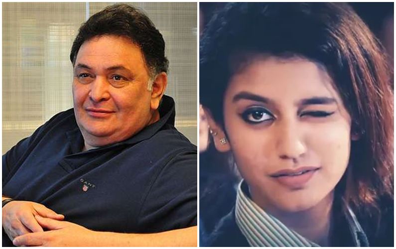 Rishi Kapoor predicts 'huge stardom' for Priya Varrier